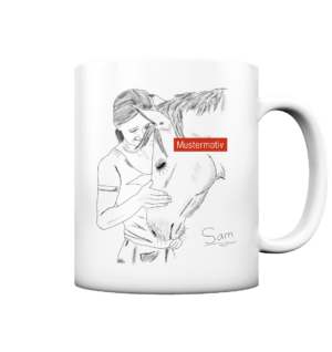 Designtasse weiß matt - White matt, 330ml