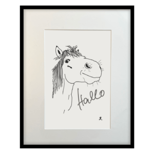 Wallart - Hallo Pony