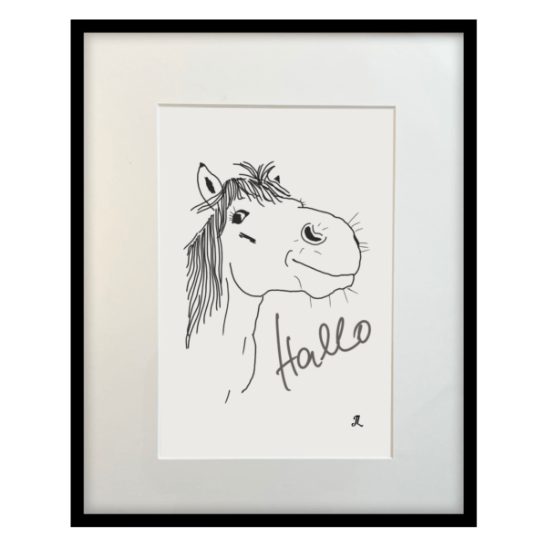 Wallart - Hallo Pony