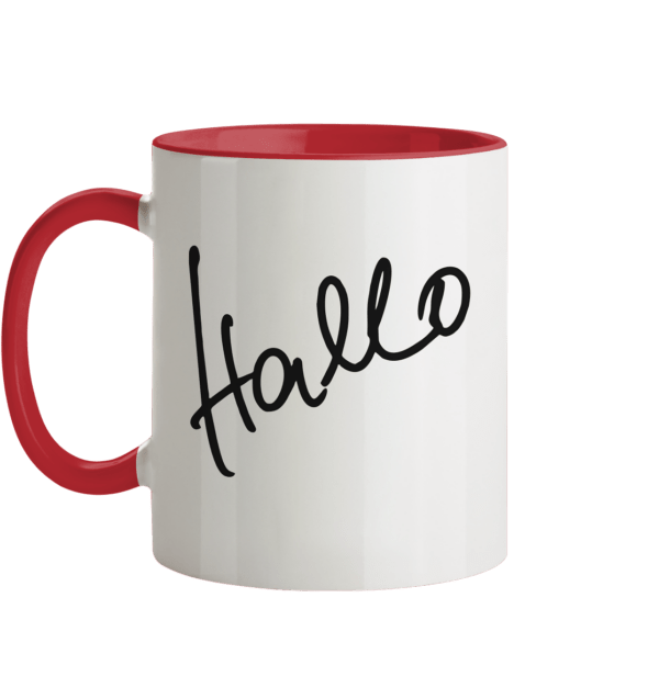 Hallo Pony - Tasse zweifarbig – Bild 9