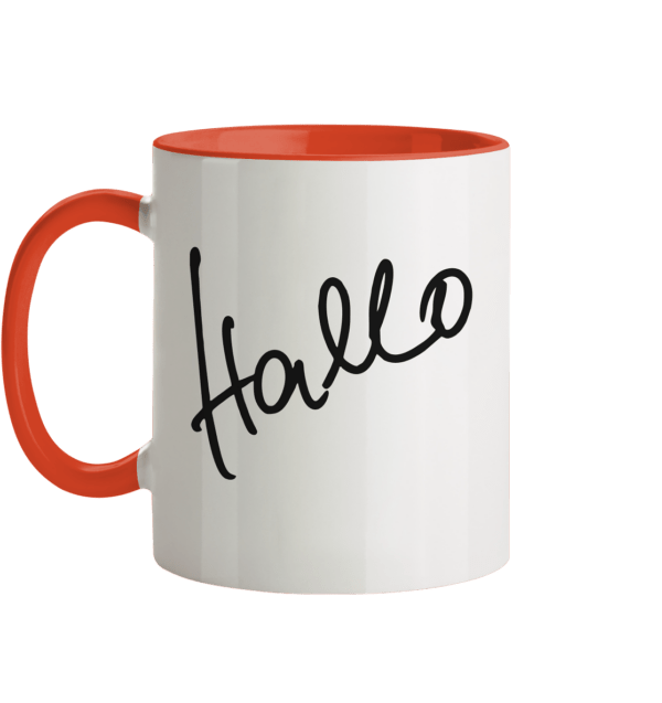 Hallo Pony - Tasse zweifarbig – Bild 7