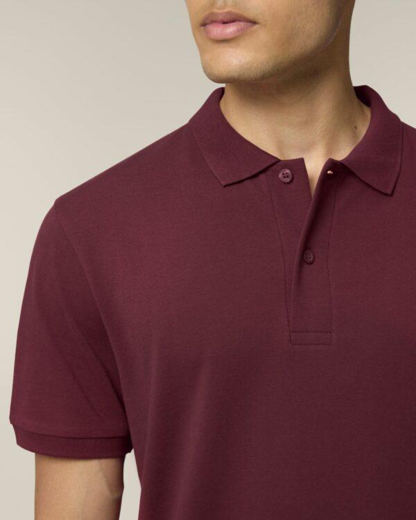 Organic Fitted Poloshirt – Bild 2