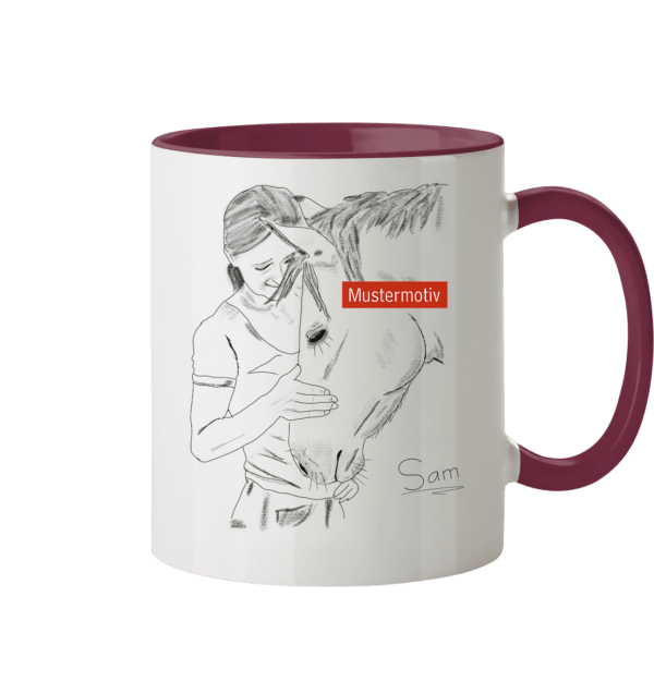 Tasse zweifarbig – Bild 4
