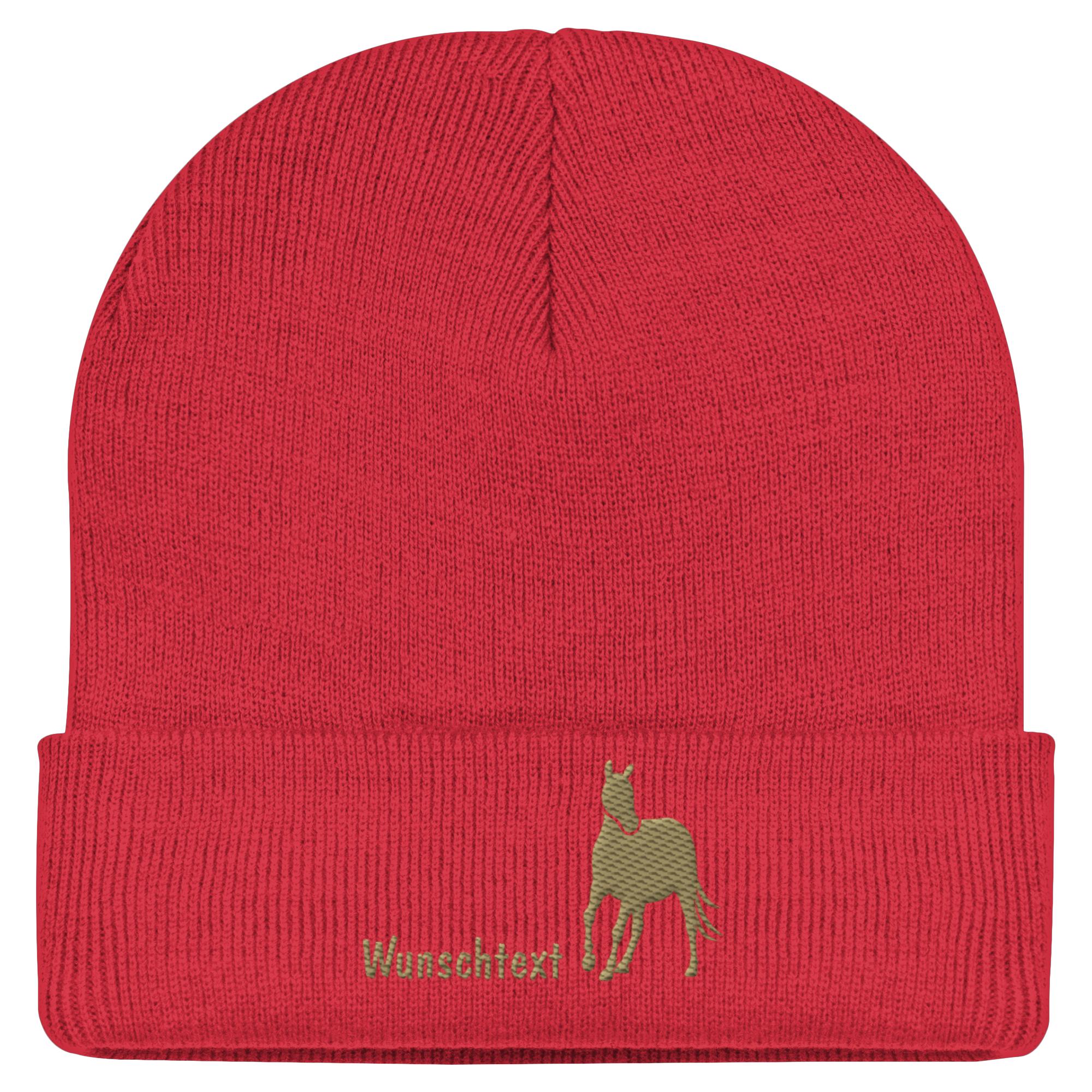 Your Horse - Classic Beanie red