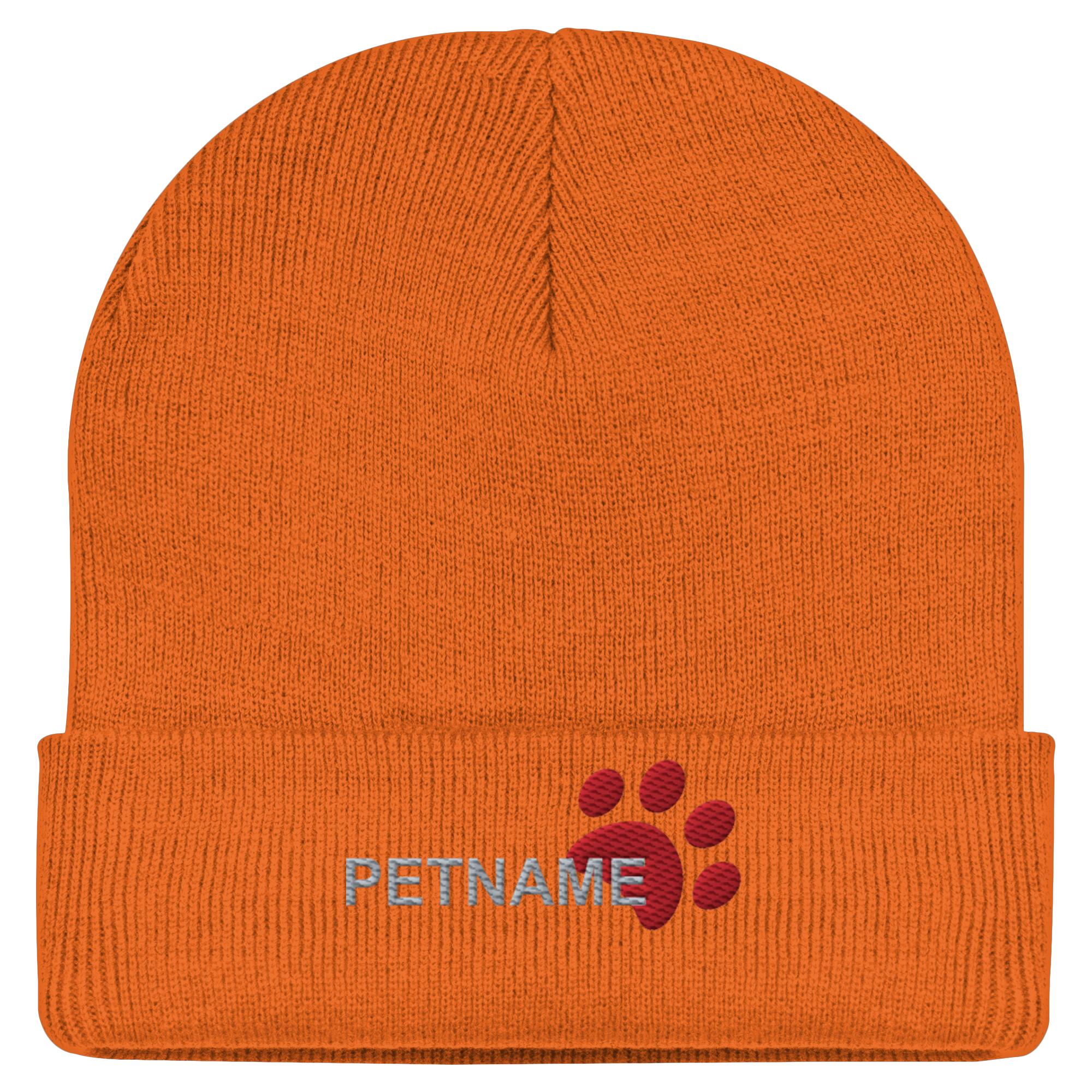 Your Pet - Classic Beanie orange