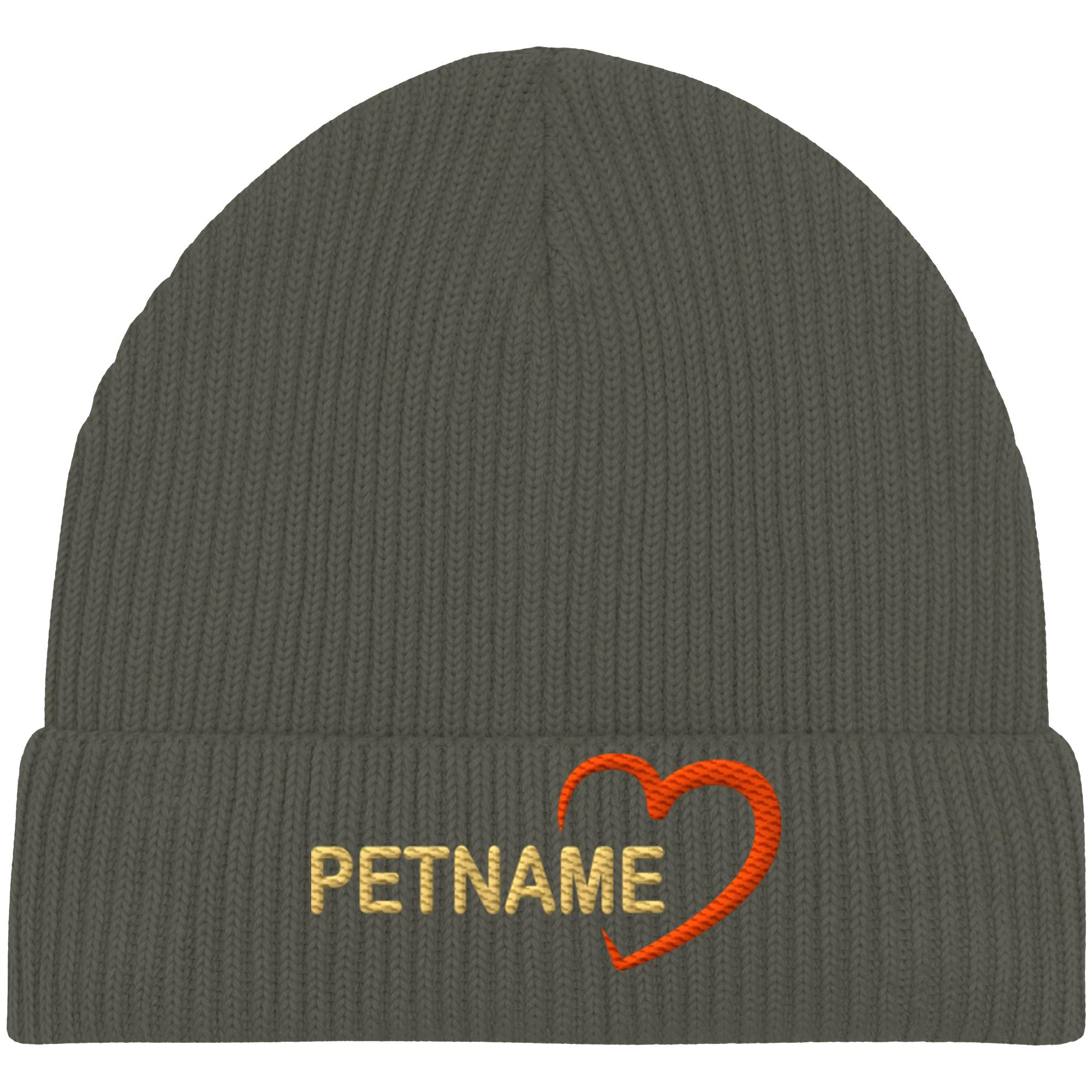 Organic Fisherman Beanie khaki