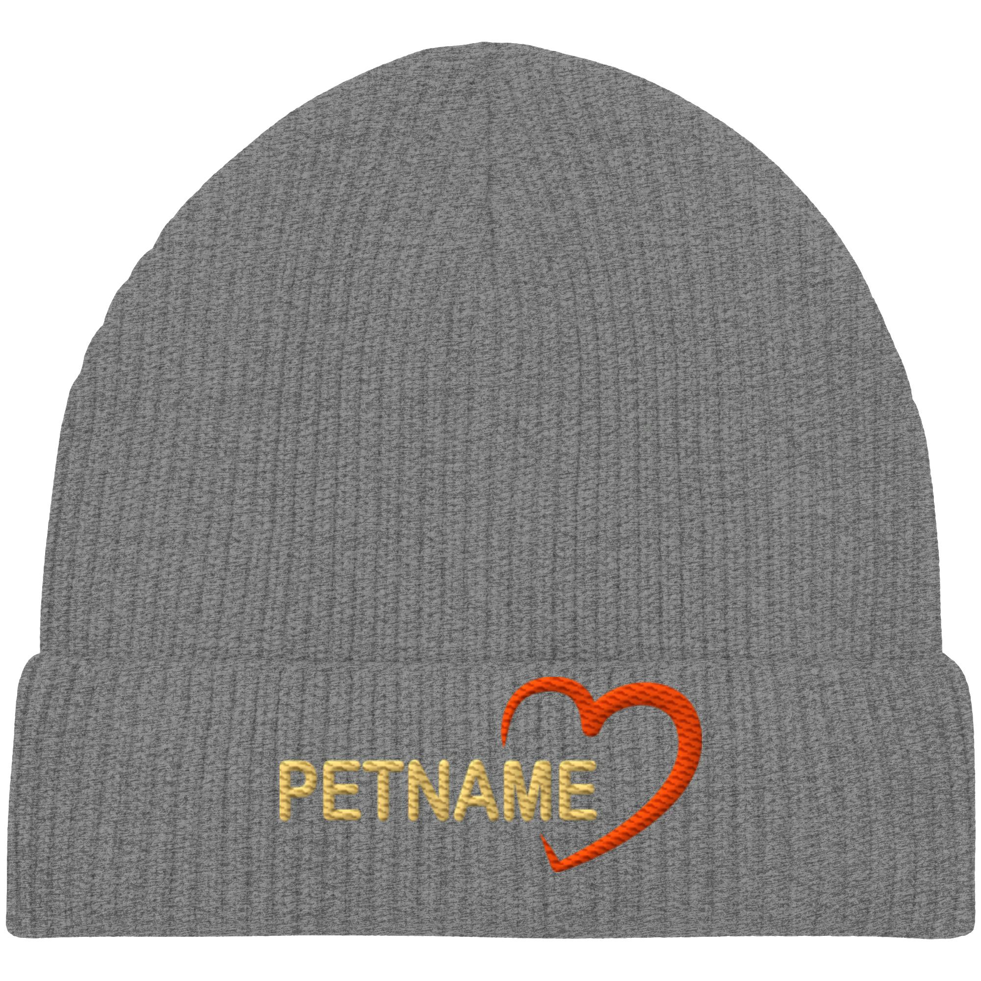 Organic Fisherman Beanie mid heather grey