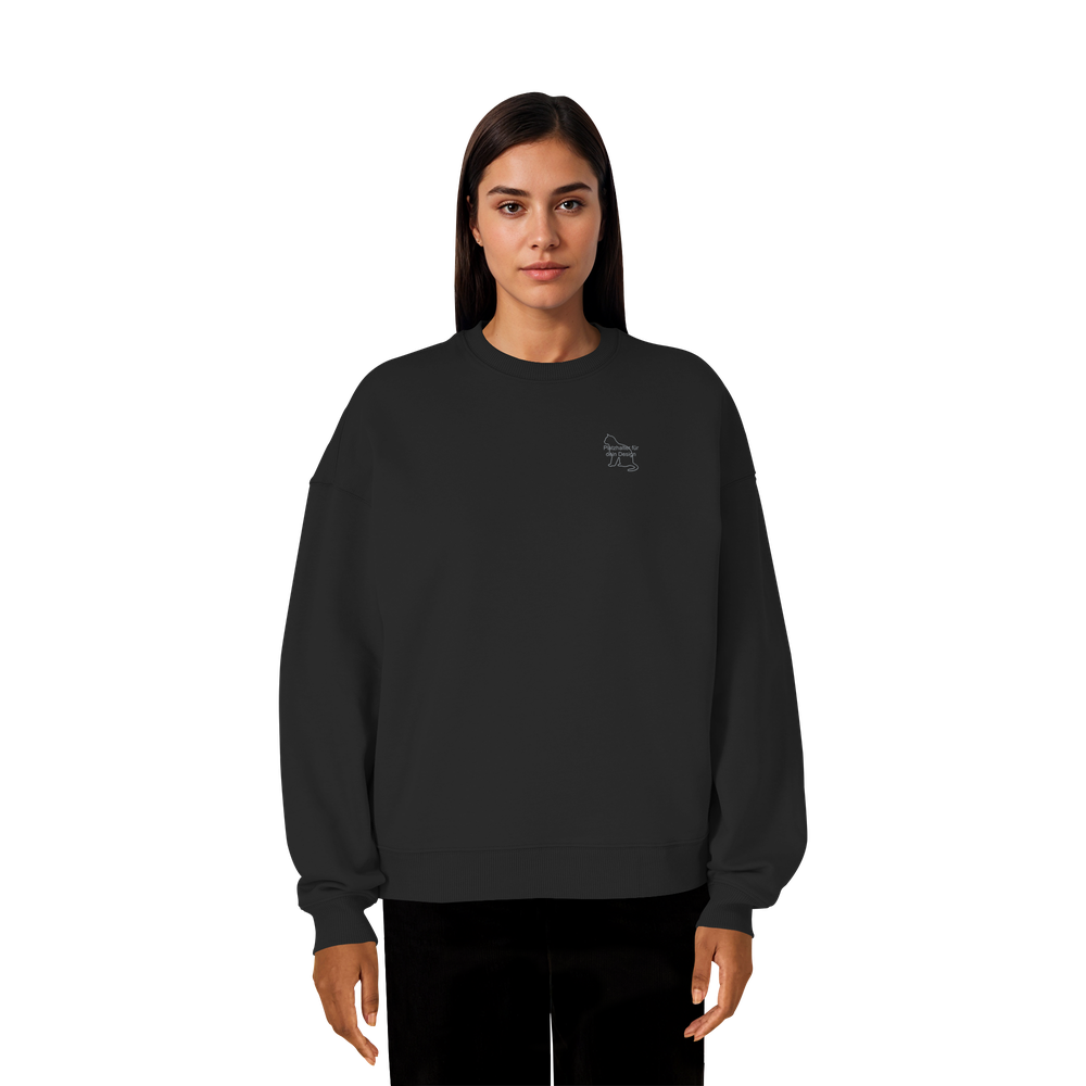 Organic Oversize Sweatshirt – Bild 14