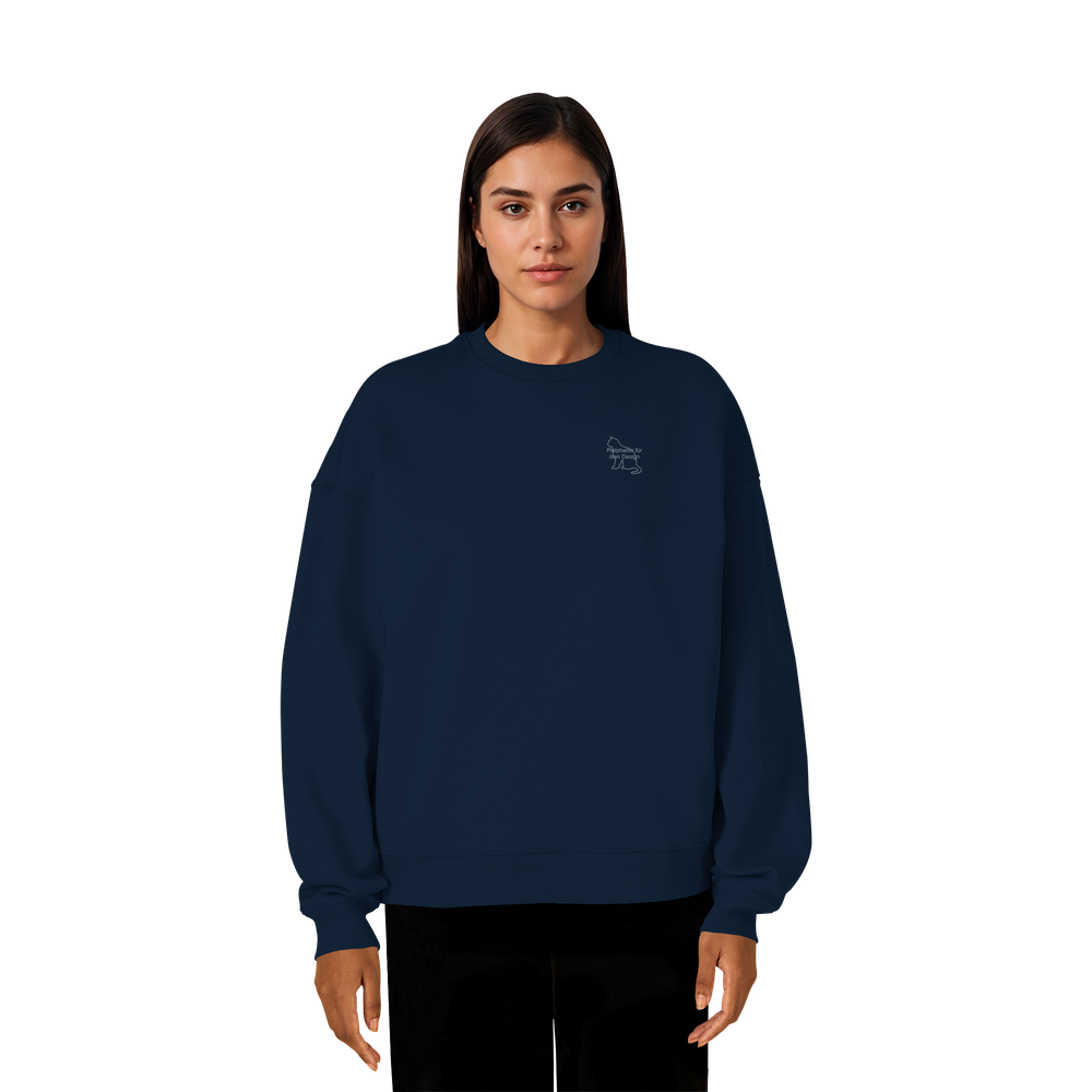 Organic Oversize Sweatshirt – Bild 11