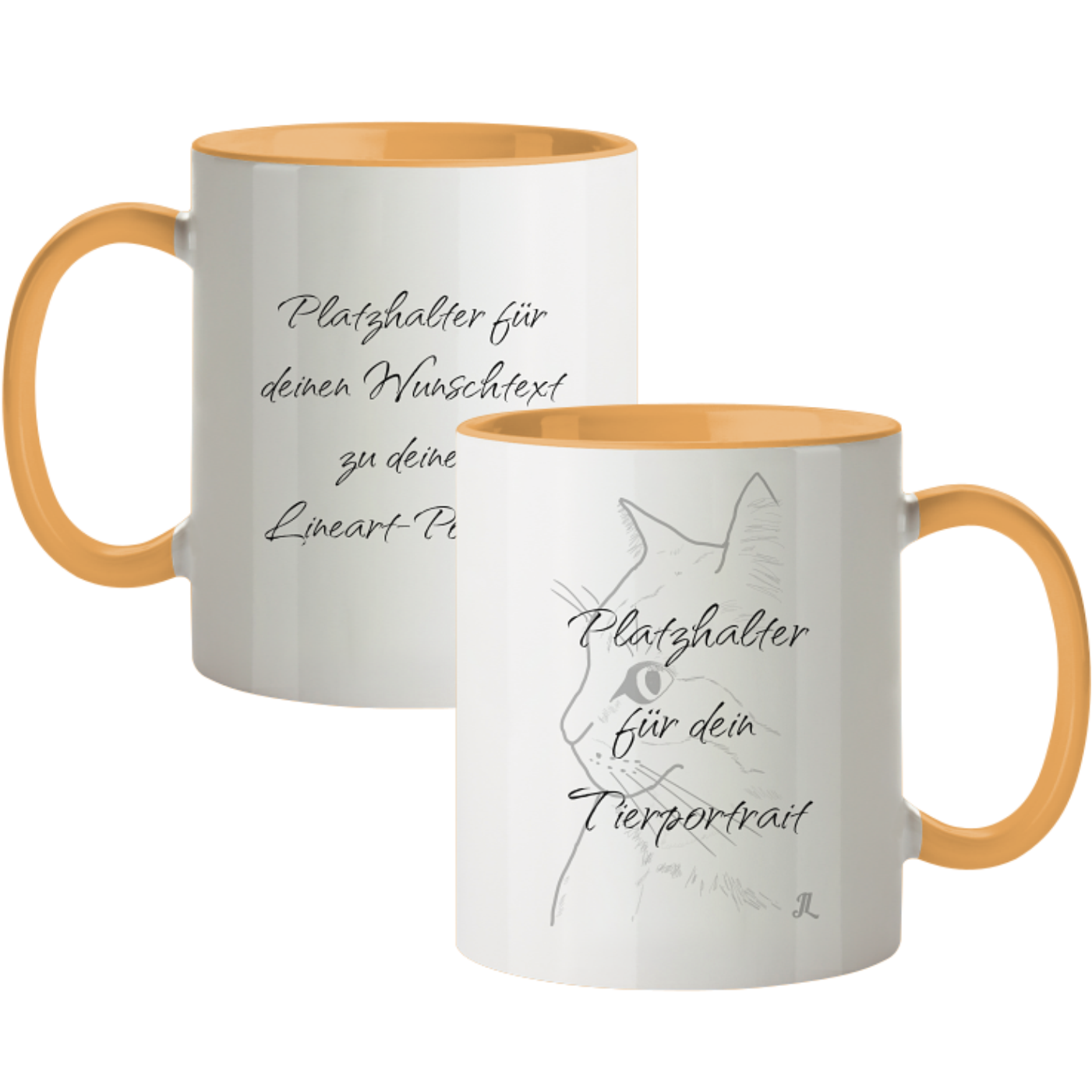 Tasse zweifarbig