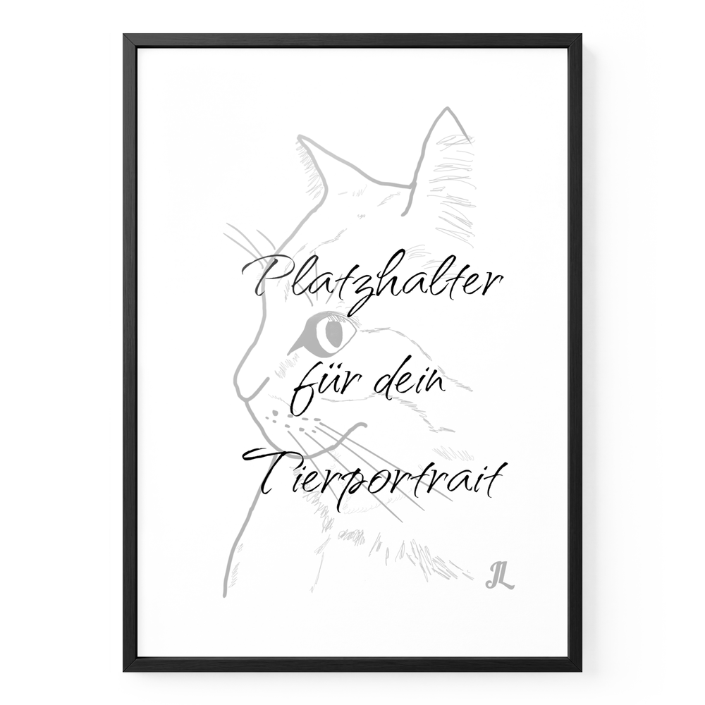 Wallart Holzrahmen Din A2