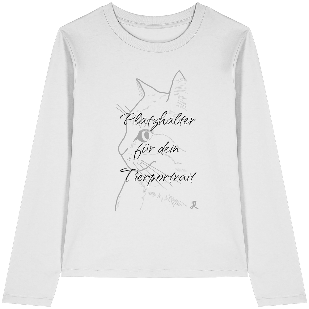 Womens Organic Longsleeve T-Shirt – Bild 2